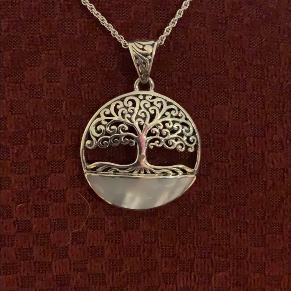 Tree of Life 18 in.  adjustable necklace